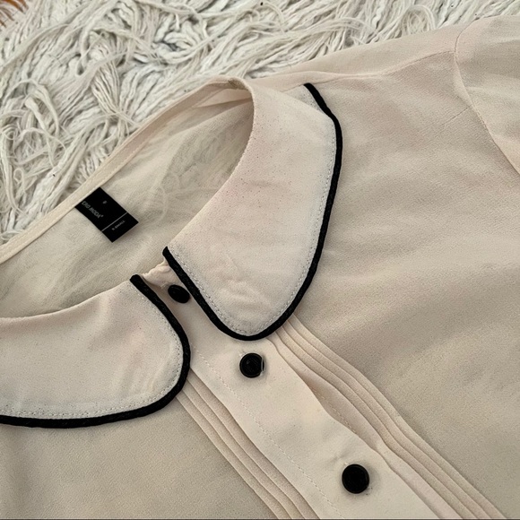VERO MODA sheer button up blouse XS - Picture 2 of 2